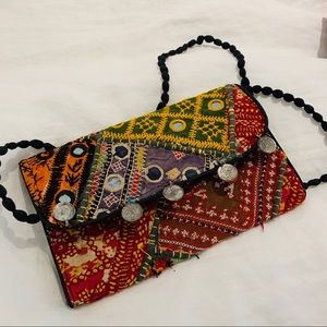 ENVELOPE MIRROR COIN BAG MULTI COLOR